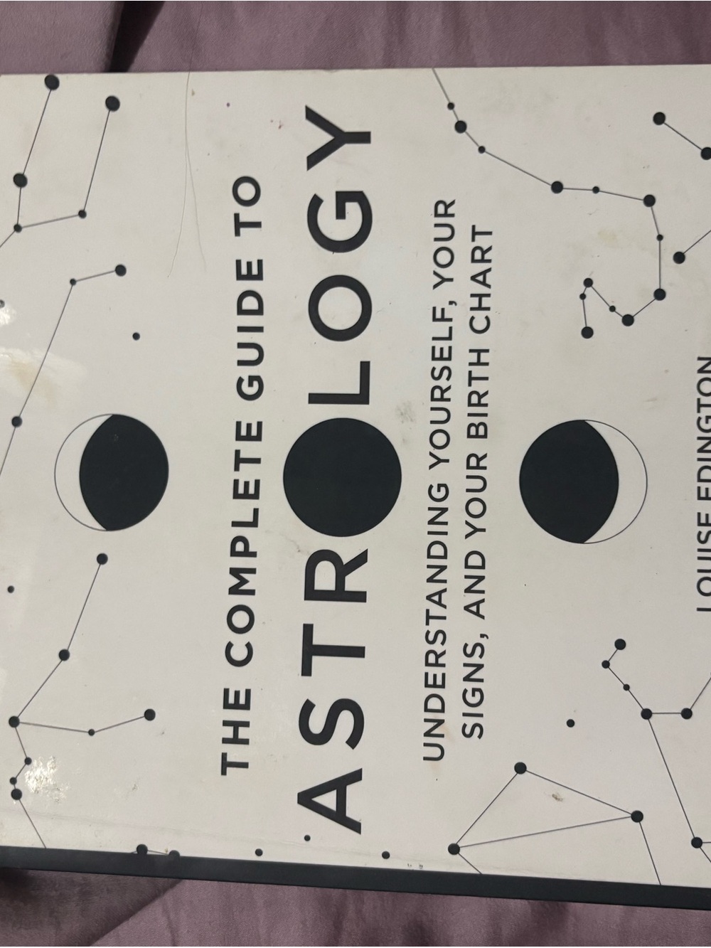 The Complete Guide to Astrology - White & Black Cover